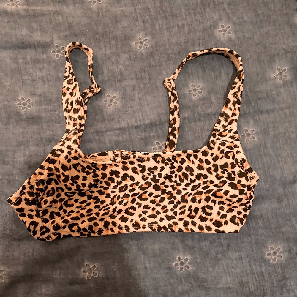 CHEETA TARGET BIKINI TOP